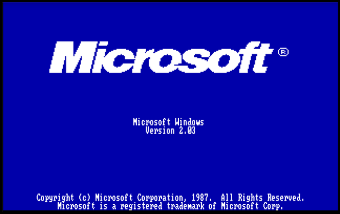  : Windows 2.x  Windows, Windows, Microsoft, , 