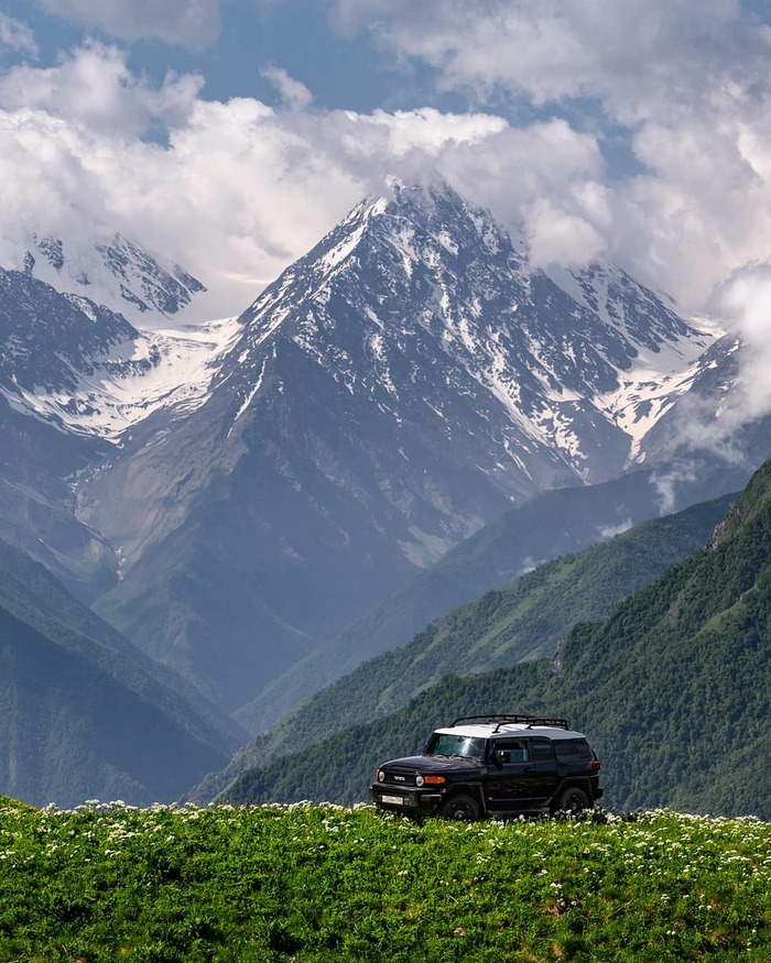 Meanwhile in the mountains... - Chechnya, Nature, The mountains, Longpost