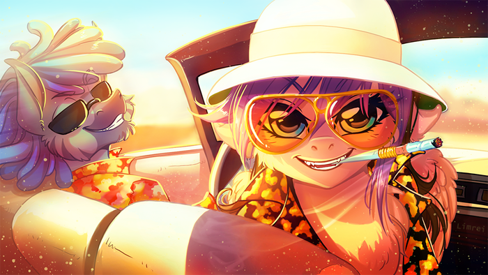 Fear and Loathing in Las Pegasus My Little Pony, ,     -, Original Character, Limreiart