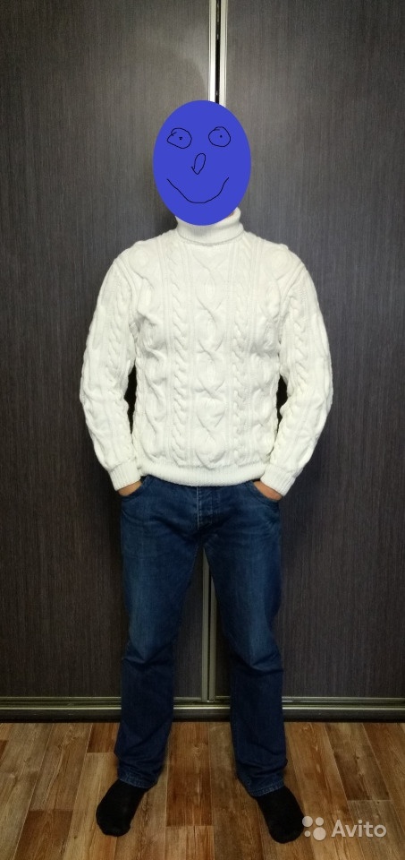 Свитер спицами