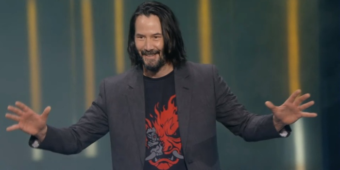 Xbox briefing viewer who called Keanu Reeves amazing will receive a Cyberpunk 2077 collectible - Keanu Reeves, Cyberpunk