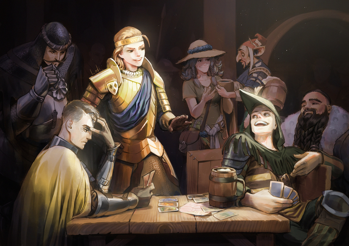 Rest and calm - My, , , , Thronebreaker: The Witcher Tales