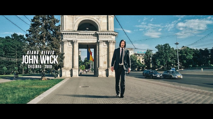 John Wick, Chisinau 2019 - Моё, Джон Уик, Молдова, Юмор, Фотошоп мастер