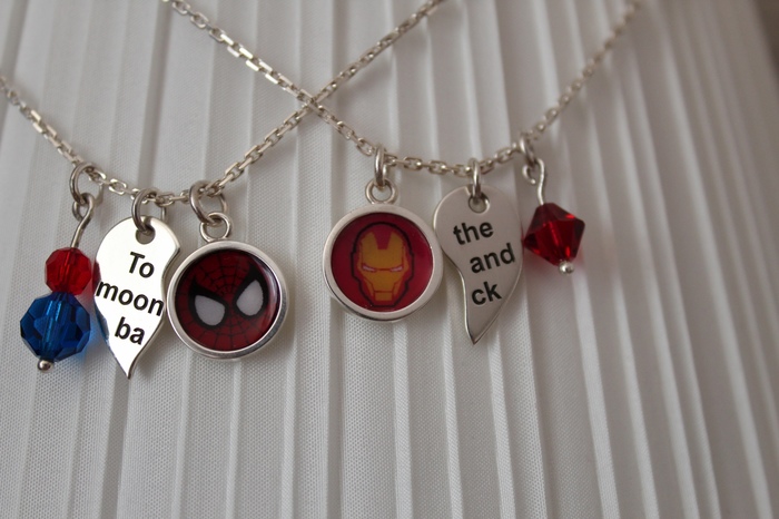 Pendants with Iron Man and Spiderman. - My, Jeweler, Suspension, iron Man, Spiderman, Epoxy resin, Comics, Jewelry, Longpost