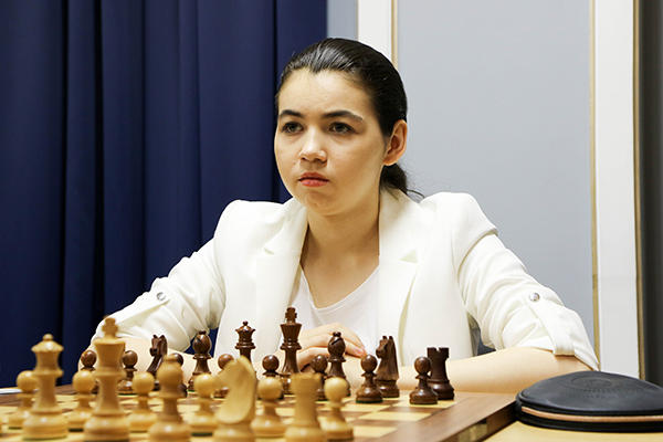 Russian Alexandra Goryachkina entered the match for the World Women's Chess Championship - Chess, Goryachkina