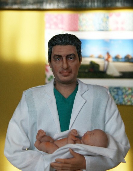 Portrait dolls. Doctors. - My, Medics, Portrait doll, With your own hands, Polymer clay, Longpost