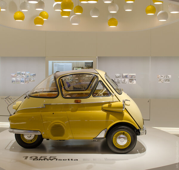 The story of how the BMW refrigerator factory saved from ruin. - My, Bmw, Isetta, Munich, Museum, Longpost