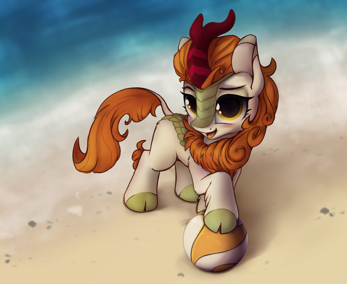 -. My Little Pony, Ponyart, MLP Kirin, Autumn Blaze, Cinder Glow, Hitbass