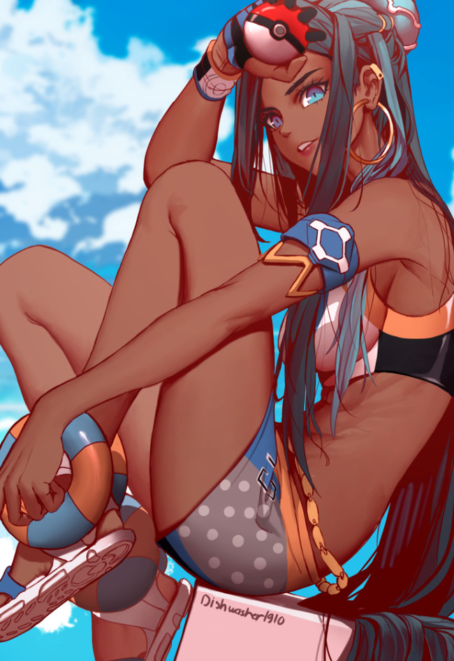 Nessa - Арт, Покемоны, Игры, Компьютерные игры, Девушки, Nessa, Dishwasher1910, Pokemon Sword and Shield