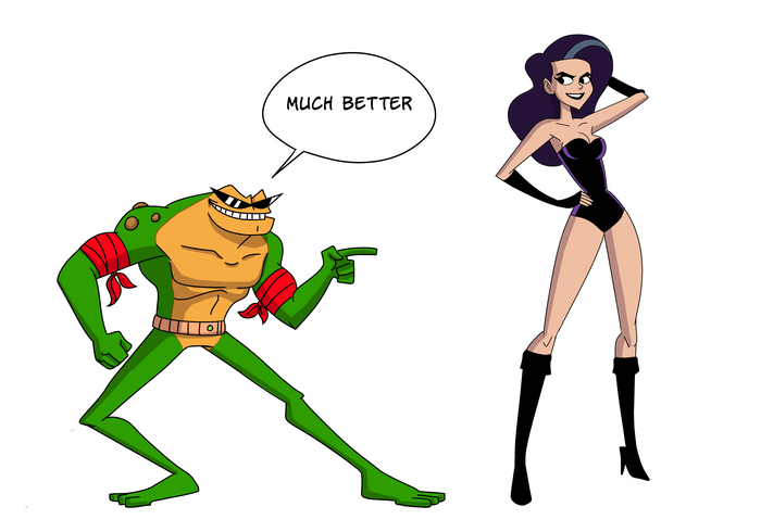 Battletoads must be better - Моё, Battletoads, Game Art, Rebranding, Игры