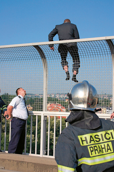 Inspired by Suicide Bridge - Prague, Czech, Suicide, Bridge, Black humor, Longpost