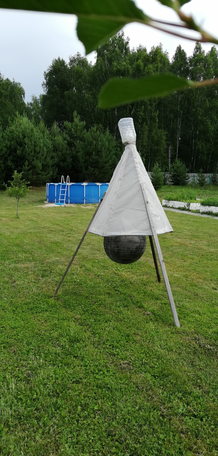 About the fight against mosquitoes - My, , Mosquitoes, Midges, Dacha, Village, Longpost, Horsefly
