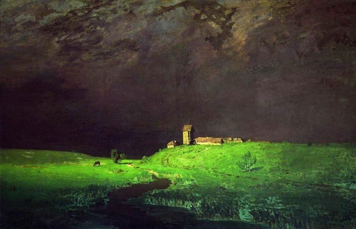 Arkhip Kuindzhi After the rain, 1879. - Art, Painting, Kuindzhi