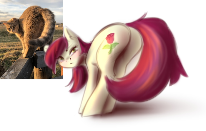  - My Little Pony, Roseluck, Original Character, Vincher, , 