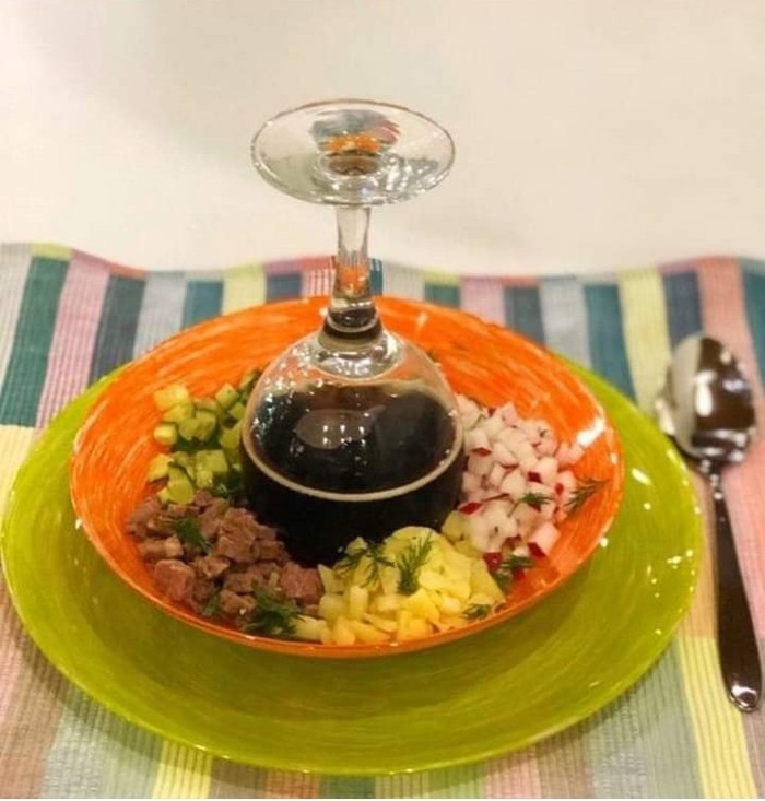 How to properly serve okroshka - Good idea, Okroshka, Summer