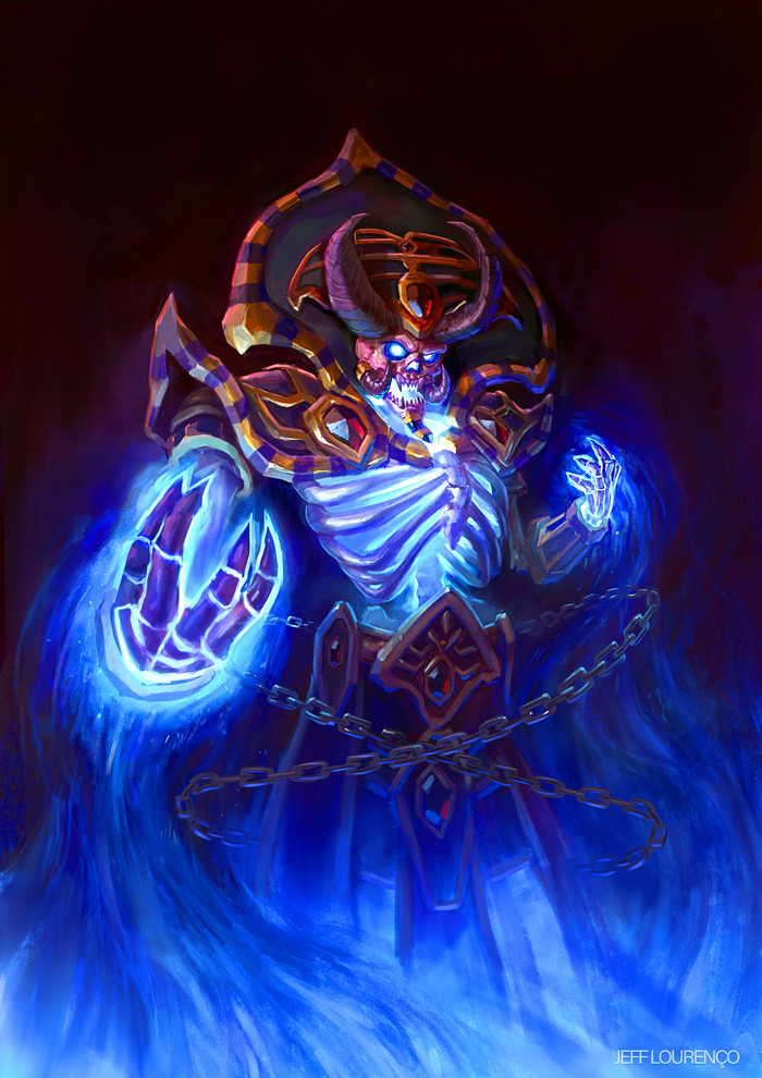 Kel'Thuzad. - Wow, Art, Keltuzad, Kel'tuzad, 