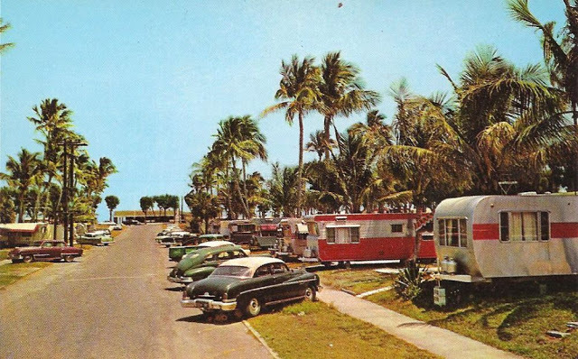 Trailer parks in the US in the 50s and 60s. - USA, Trailer, Longpost, Story