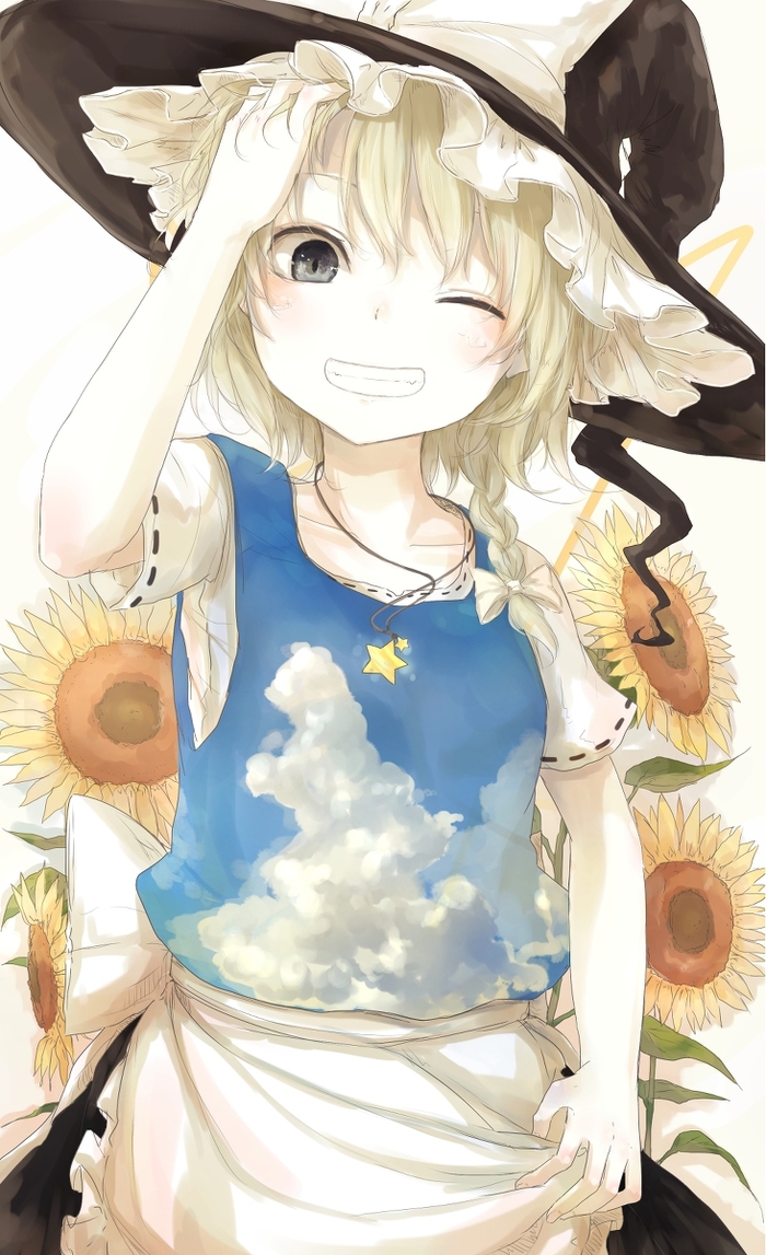 Artik by yushika - Anime art, Anime, Kirisame marisa, Touhou, , Loli