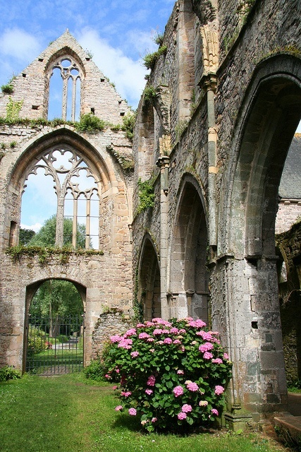 Аббатство Бьюпорт, Бретань, Франция (Abbaye de Beauport, Bretagne, France) - Франция, Бретань, Аббатство, Памятник архитектуры, Длиннопост