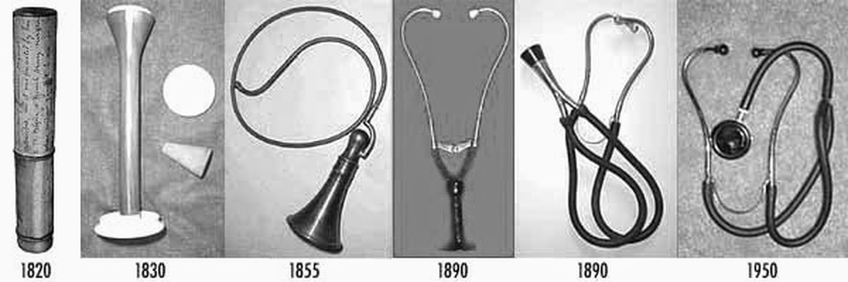 Аппарат слушать легкие. Стетоскоп 19 века Рене Лаэннек. Первый стетоскоп 19 век. Рене Лаэннек изобрел стетоскоп. 1816: Рене-Теофиль Лаэннек изобрёл стетоскоп.