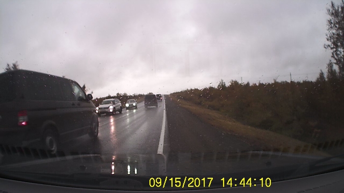 Accident with a convoy of military - My, Road accident, Serdyukov, Murmansk region, Video, Longpost