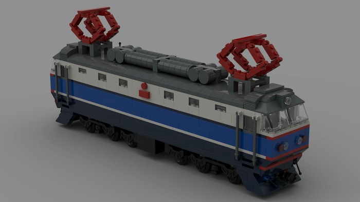 CHS2K from LEGO - Railway, ChS2K, Lego, Models