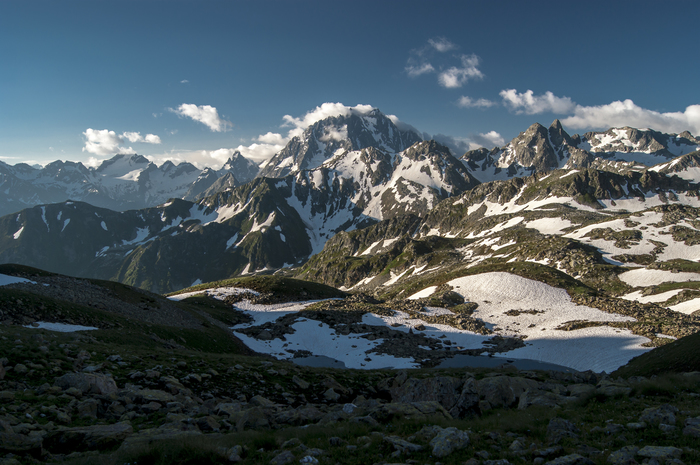 Утренняя вершина - Моё, Архыз, Горы, Пейзаж, Природа, Фотография, Поход, Туризм, Кавказ