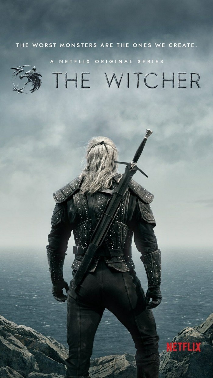 The Witcher from Netflix - Witcher, Netflix, Serials, Poster
