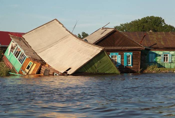 One sad frame from Tulun - My, Tulun, Flood, Irkutsk, Irkutsk region, Flooding