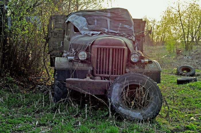 Hello stranger - My, Auto, The photo, Amateur photography, Car, Truck, HDR