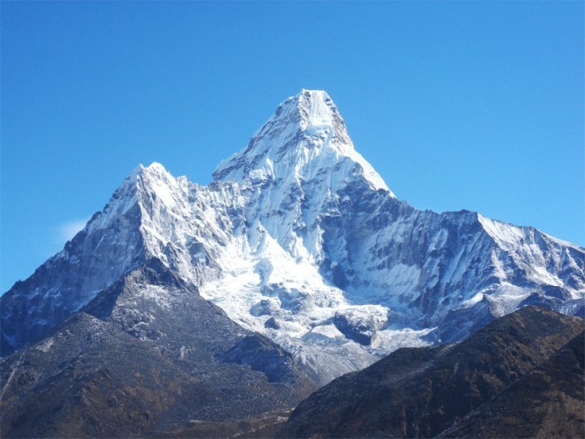 Pendant Ama-Dablam - My, Longpost, Needlework with process, Pendant