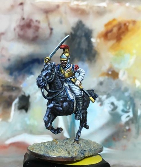 French Carabinieri of Napoleon's Grand Army - My, Miniature, Painting miniatures, France, Napoleon, Cavalry, Longpost