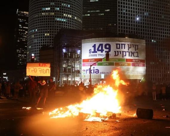 Ethiopian Maidan in Israel - Israel, Hell and Israel, Riot, Ethiopian Jews, Longpost