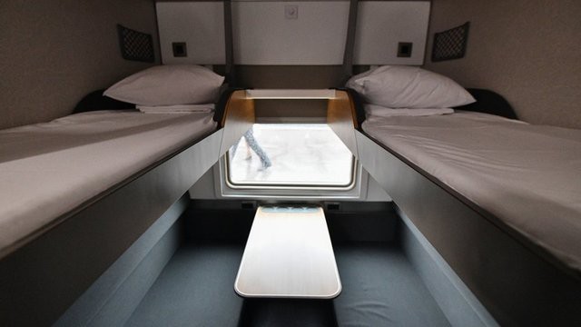 Russian Railways announced a new reserved seat without side panels - Russian Railways, A train, Reserved seat, Convenience, Concept