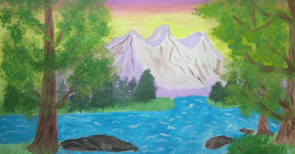 Детские рисунки озера. Озеро рисунок. Рисование пейзаж у озера. Пейзаж своими глазами. Волшебное озеро рисунок.