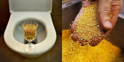 Modern gold is made from urine! - Gold, Urine, Masons, Mystery of the century, Longpost, Fake, Тайны