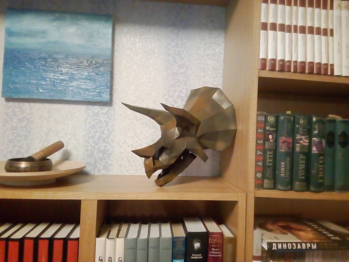 Пепакура. Просто голова трицератопса.