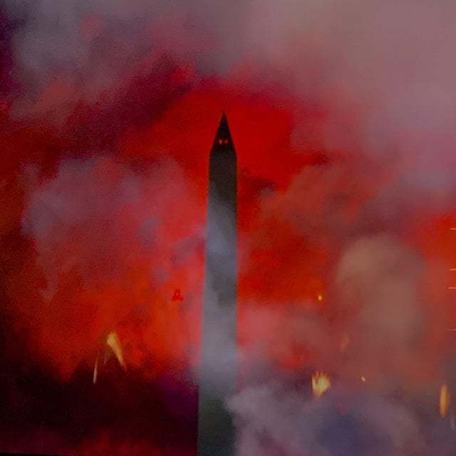 Washington Monument and fireworks - Monument, Washington Monument, Fireworks