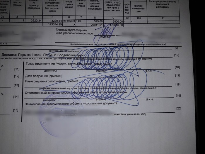 Signature of the year - My, Signature, Invoice, Office