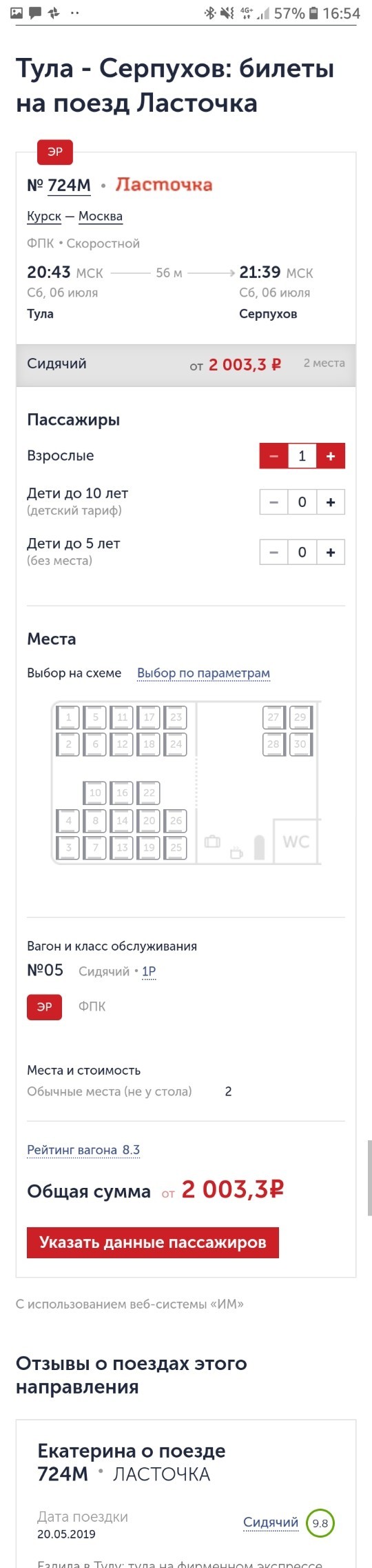 The issue of pricing - My, Train, Fare, Tickets, Russian Railways, Lastochka Train, Longpost