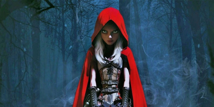 Modern Little Red Riding Hood (read on the motive The Island of Bad Luck). - Poems, Story, Little Red Riding Hood, Poetry