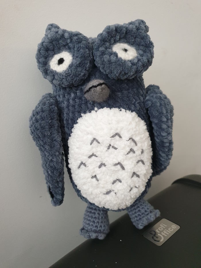 Сова - плюшевый менеджер