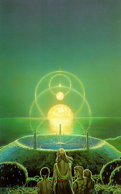 MICHAEL WHELAN - Cosmoretrofuturism, Retrofuturism, , Art, Longpost, Michael Whelan