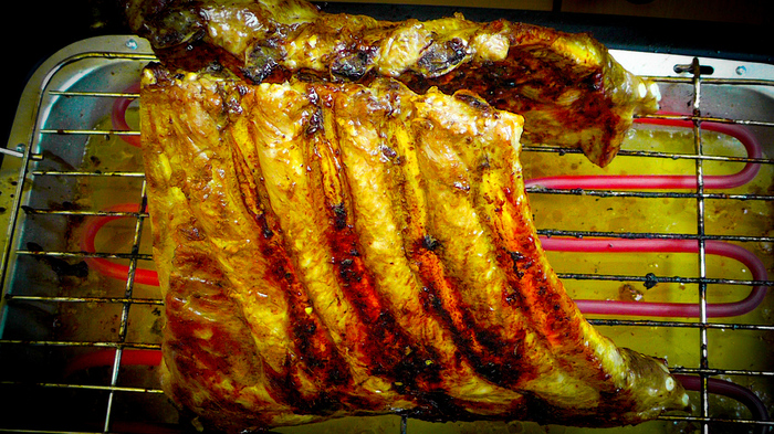 Ribs a la Berlin - My, Shashlik, Brazier, Grill, Meat, Food, Recipe, Yummy, Picnic, Longpost