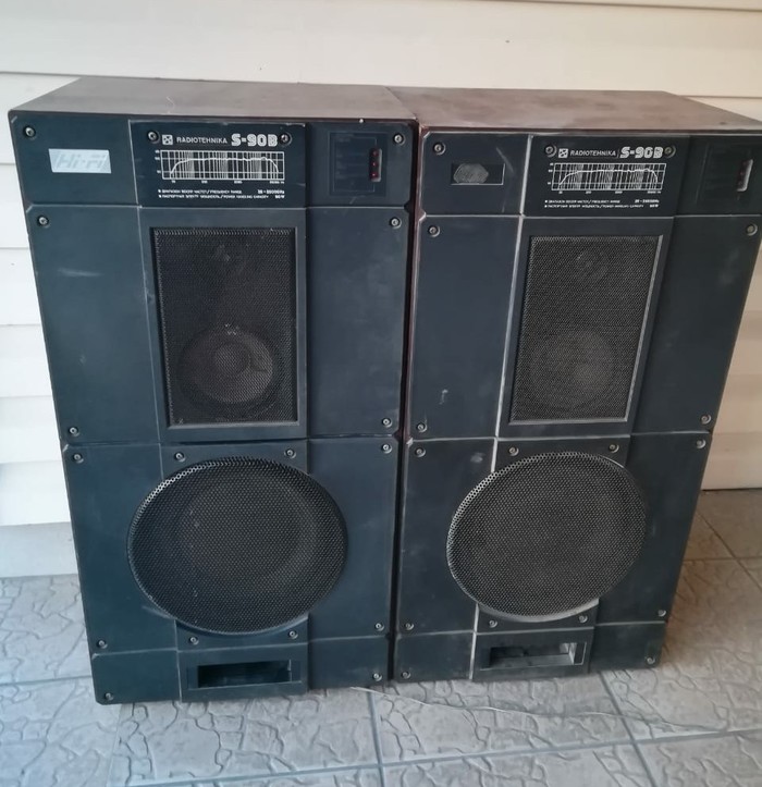 Modification of Radiotehnika S-90B speakers - My, Audio engineering, Restoration, Music, Loudspeakers, Straight arms, Longpost