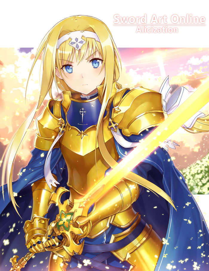 Alice Synthesis Thirty - Аниме, Anime Art, Sword Art Online, Alicization, Длиннопост, Alice Schuberg, Sword Art Online: Alicization