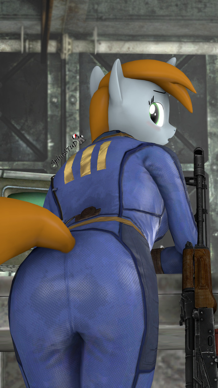 Littlepip -  .  SFM-,2019 .     - 100500$. Fallout: Equestria, My Little Pony, , Littlepip, Original Character, 3D, SFM