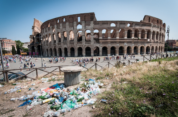 How Italy is fighting landfills: - Italy, Rome, Sardinia, Garbage, Dump, Ecology, Separate garbage collection, Longpost