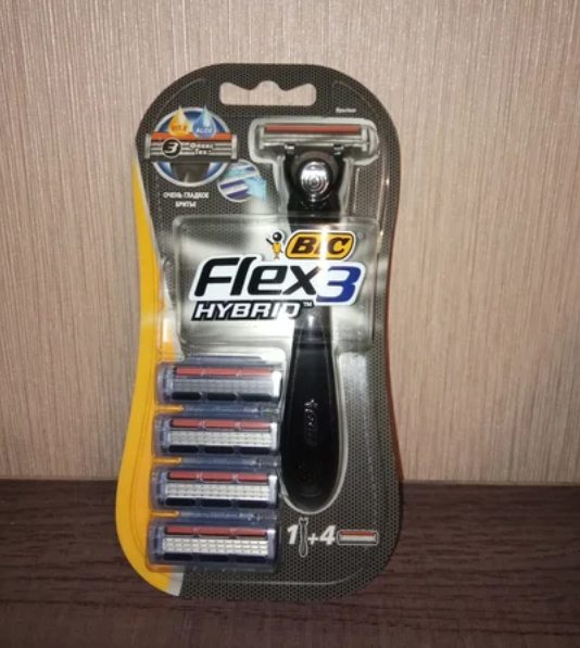 Отличная альтернатива GiLLETTE это Big Flex3 HYBRID - Моё, Бритва, Дом, Бритье