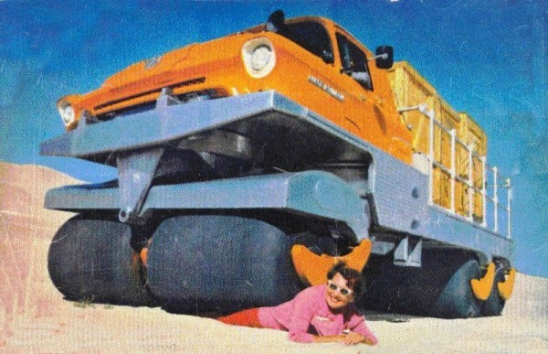 How people have fun under a truck. - Auto, Retro car, Inventions, Longpost, Video, History of inventions